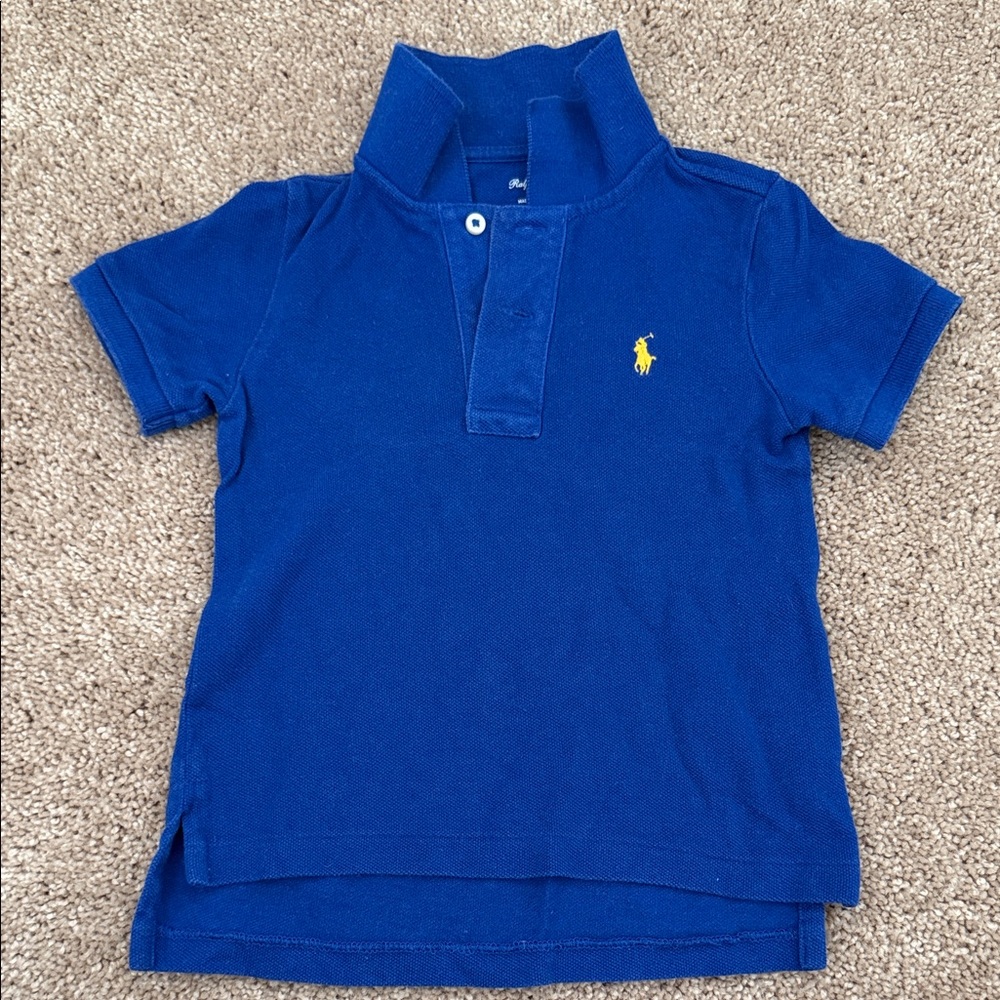 Ralph Lauren Kids Royal Blue Polo Shirt